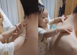 Con gái bé xíu đã biết đấm lưng xoa bóp: Đây chính là lý do ông bố nào cũng muốn có một 'gái rượu' trong đời