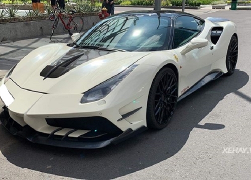 Ferrari 488 GTB độ bodykit Misha Designs siêu hiếm ở Sài Gòn