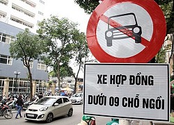 Hà Nội tiếp tục cấm taxi, xe hợp đồng trên 10 tuyến phố