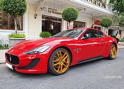 Maserati GranTurismo Sport 12 tỷ tại Sài Gòn độ &#8220;chân mới&#8221;