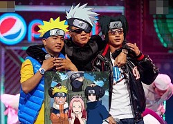 "Thầy trò" team Wowy (Rap Việt) "biến" thành Naruto, netizen réo gọi anh tóc hồng Binz nhập bọn cho xôm