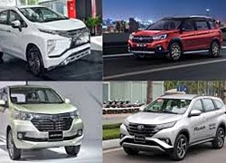 Toyota Innova &#8216;thất thế&#8217;, Suzuki XL7 bám đuổi Mitsubishi Xpander