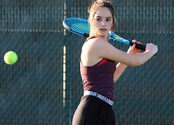 Vẻ đẹp tựa thiên thần của "Thánh nữ" tennis Makenzie Raine