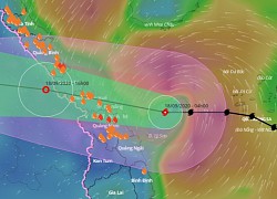 Bão số 5 áp sát Quảng Bình - Quảng Nam