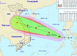 Bão số 5 "uy hiếp" miền Trung, tiếp tục mạnh hơn trong 2 ngày tới