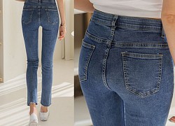 Chi tiết túi sau của quần jeans lại quyết định độ cong của vòng 3