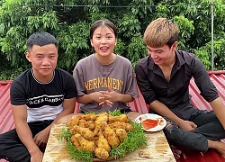 Em gái Hưng Vlog rủ các anh lên "nơi nguy hiểm nhất" để ngồi ăn gà rán, tim đập thình thịch vẫn ăn uống ngon lành