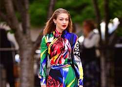 Gigi Hadid chụp thời trang ở giai đoạn cuối thai kỳ