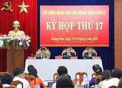 Khai mạc kỳ họp thứ 17, HĐND tỉnh Quảng Nam khóa IX