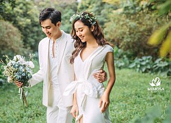 Mê mẩn ảnh cưới nhẹ nhàng, sang trọng tại Mimosa Wedding