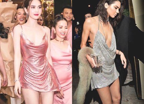 Ngọc Trinh diện váy na ná Kendall Jenner 4 năm trước: Lại một lần nữa da trắng - da nâu được đặt lên bàn cân