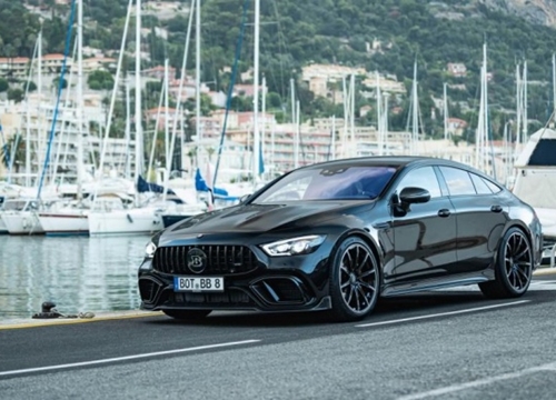 Ô tô 4 cửa nhanh nhất thế giới thuộc về Mercedes AMG GT 63S Brabus 800