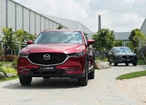 Phân khúc CUV tháng 8: Mazda CX-5 giành lại vị trí đầu bảng từ tay Hyundai Tucson