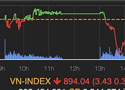 VN-Index giảm điểm trở lại, cổ phiếu HPG rục rịch 'chạy'