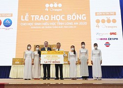 400 học sinh, sinh viên hiếu học nhận học bổng trị giá hơn 1,4 tỉ đồng