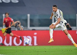 "Cỗ máy không tuổi" Ronaldo lại ghi bàn: Trình làng kiểu ăn mừng lạ mắt