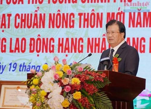 Huyện Lý Nhân đạt chuẩn nông thôn mới