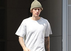 Justin Bieber một mình lái xe ra phố sau khi rời khỏi phòng thu