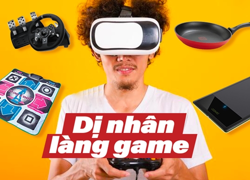 Khó tin với những kiểu chơi khác người của cộng đồng game thủ, đã giỏi thì cầm chảo cũng thắng