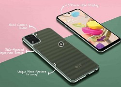 LG Q42 ra mắt: smartphone giá rẻ chuẩn quân đội Mỹ, mặt lưng lạ mắt