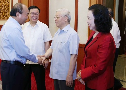 Tổng Bí thư, Chủ tịch nước Nguyễn Phú Trọng: Hà Nội phải đi đầu, mẫu mực, làm gương