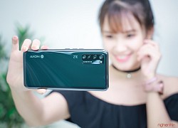 Trên tay ZTE Axon 20 5G tại Việt Nam: camera ẩn dưới màn hình, giá xách tay tầm 8 triệu