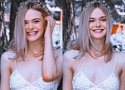 "Công chúa Aurora" Elle Fanning khiến netizen "trụy tim" với khoảnh khắc cười xinh, xẻ ngực táo bạo nhưng trong trẻo tựa thiên thần