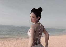 Diện đồ lưới, hot girl làm dân tình phát nghiện vì làn da trắng như Bạch Tuyết