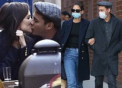 Katie Holmes và tình trẻ &#8216;dính như sam&#8217;, ôm hôn say đắm nơi công cộng