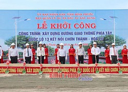 Khởi công tuyến đường kết nối Bình Dương, Bình Phước với cửa khẩu quốc tế Hoa Lư