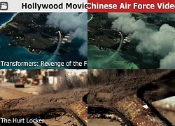 Không quân Trung Quốc bị nghi &#8216;nhái&#8217; phim Hollywood