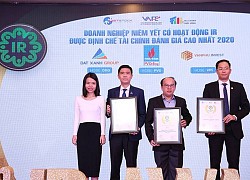 PV Drilling được vinh danh Doanh nghiệp niêm yết có hoạt động Quan hệ nhà đầu tư tốt nhất 2020