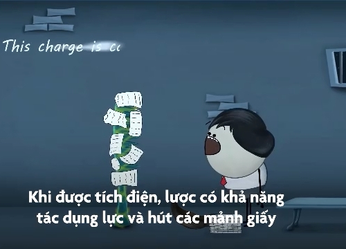 Vì sao lược nhựa hút được giấy