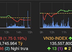 VN-Index điều chỉnh giảm gần 2 điểm, STB là &#8216;ngôi sao sáng&#8217; suốt phiên