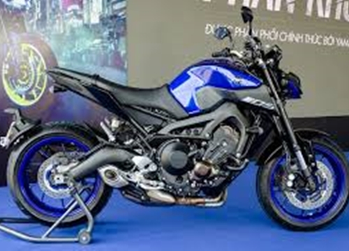 Yamaha MT-09 mới trang bị động cơ tăng thêm 7 mã lực