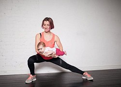 Bài tập giảm cân, giữ dáng dành riêng cho 'mẹ bỉm sữa': Không cần đến phòng tập, vẫn trông được con
