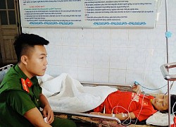 Chiến sỹ công an hiến máu trực tiếp cứu học sinh người dân tộc Mông