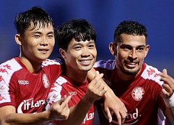 Công Phượng lập cú đúp trong trận thắng 5-1 của CLB TP.HCM