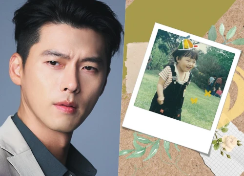 Công ty tiết lộ ảnh thời mới chập chững biết đi của Hyun Bin: Nhan sắc từ bé đã đáng yêu!