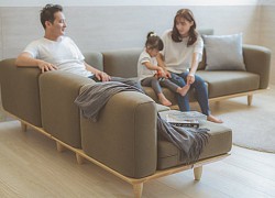 Mùa thu đông đến rồi, bạn hãy mua ngay chiếc sofa này vừa ấm áp lại linh hoạt, giá cả thì "mềm khỏi nghĩ"