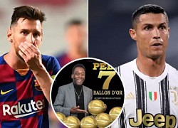 Sửng sốt "Vua bóng đá" Pele có 7 Quả bóng Vàng, Ronaldo & Messi choáng