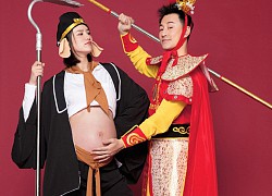 Tài tử Lâm Phong và bà xã cuối cùng đã đón bé cưng đầu lòng, bộ ảnh gia đình cosplay Tôn Ngộ Không siêu cute gây sốt