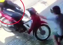 Tên trộm vứt xe máy chạy trối chết vì bị phát hiện