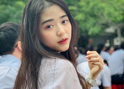 "Thiên thần áo trắng" sở hữu nhan sắc khiến bao chàng điêu đứng