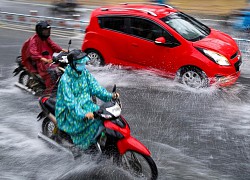 TP.HCM và Nam Bộ có mưa lớn, nguy cơ ngập