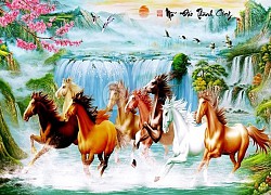 5 mẫu tranh phong thủy nên treo trong nhà để gia đình đại cát đại lợi, tiền về đầy túi