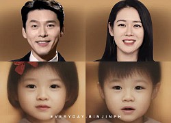 Dự đoán chân dung con của Hyun Bin - Son Ye Jin: Đúng là em bé của cặp đôi đẹp nhất Kbiz!
