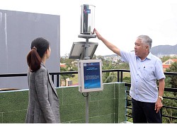 Hệ thống đo mưa tự động giúp giảm nhẹ thiên tai