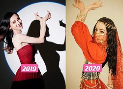 Phong cách gợi cảm của Angelababy và Địch Lệ Nhiệt Ba