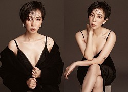 Thu Trang xin phép chồng chụp ảnh gợi cảm
